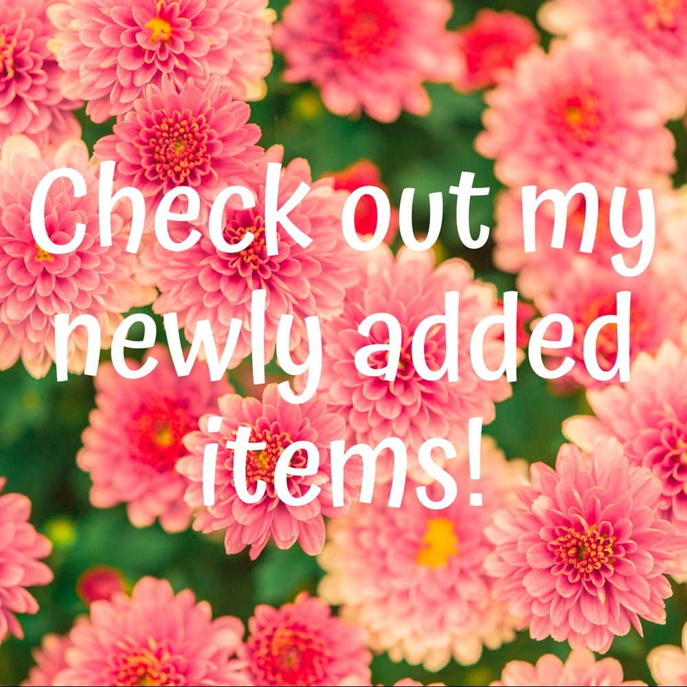 New items both new and used!
